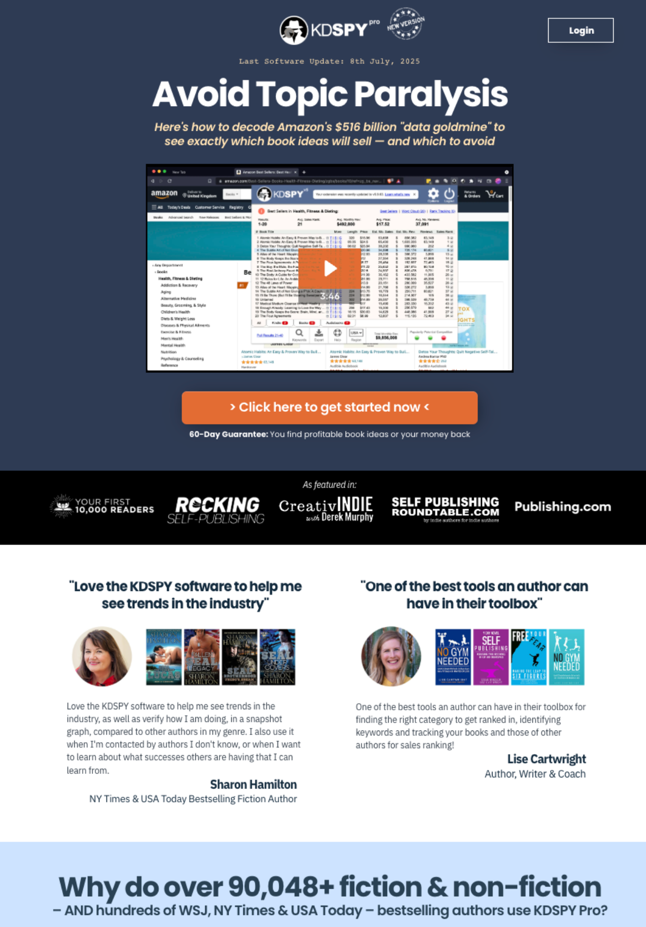 KDSPY Pro Profitable Kindle Niche